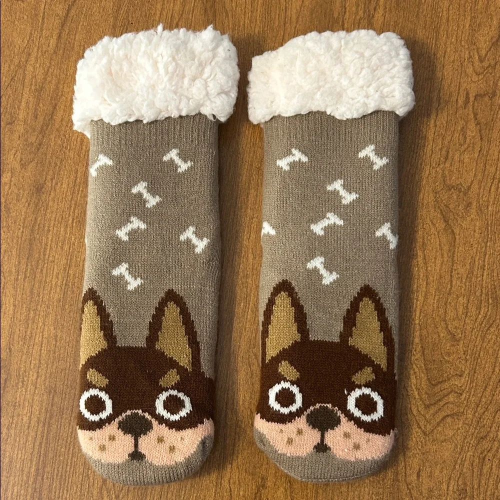 Cozy Dog-Themed Socks